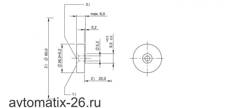 Транспондер RFID Balluff BIS C-128-05/L-PR