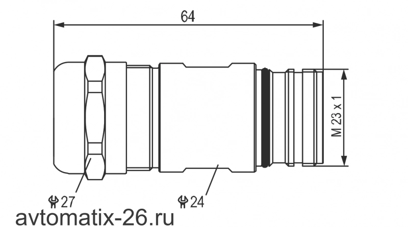 Разъем Sentinel ZDS12-CW