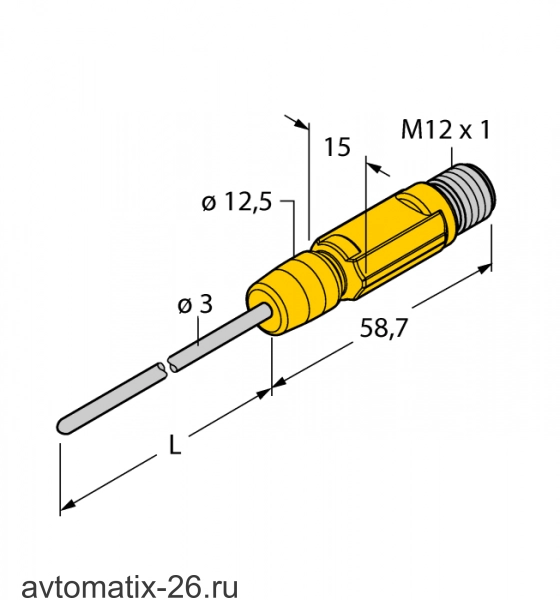 Датчик температуры TURCK TTM-203A-CF-LIUPN-H1140-L150