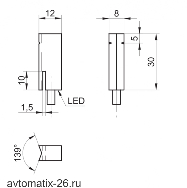 Магнитный датчик Baumer MFVM 08N3424/PL