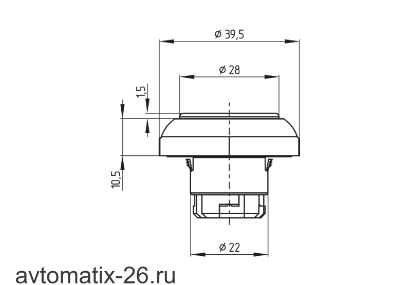 Кнопочный выключатель Schmersal RDLMRT