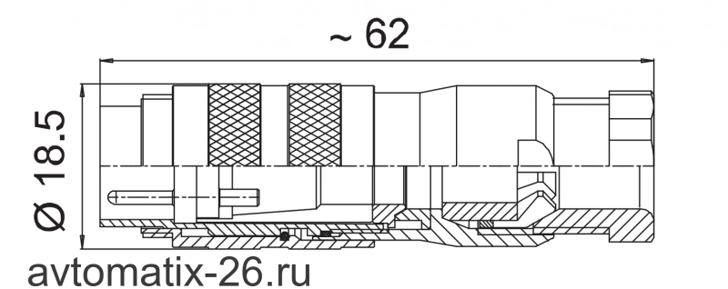 Разъем Sentinel ZCS7.1-PG9