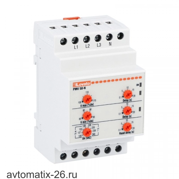 Реле контроля напряжения Lovato Electric PMV50NA240