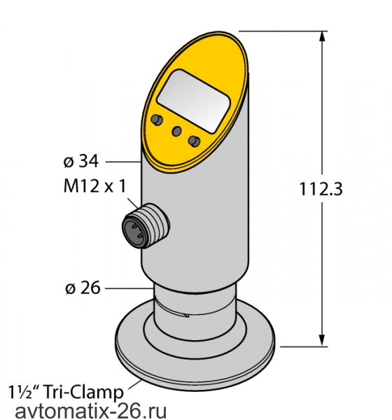 Датчик давления TURCK PS01VR-607-LI2UPN8X-H1141