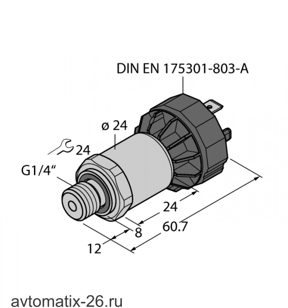 Датчик давления TURCK PT9V-1004-U1-DA91/X
