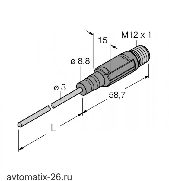 Датчик температуры TURCK TTM150C-203A-CF-LI6-H1140-L150