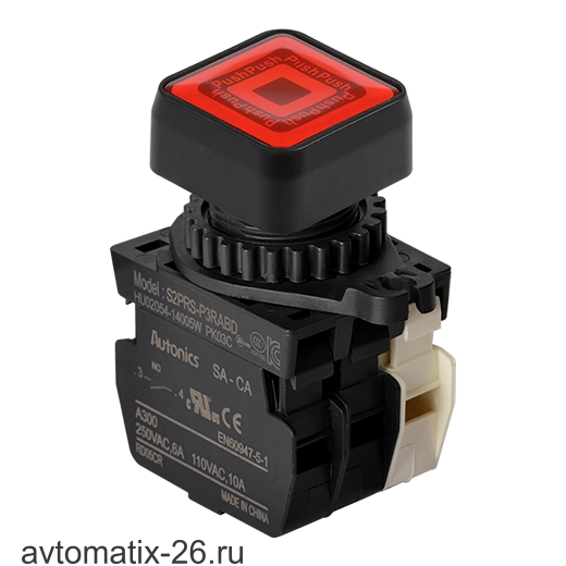 Кнопочный выключатель Autonics S2PRS-P3RABD