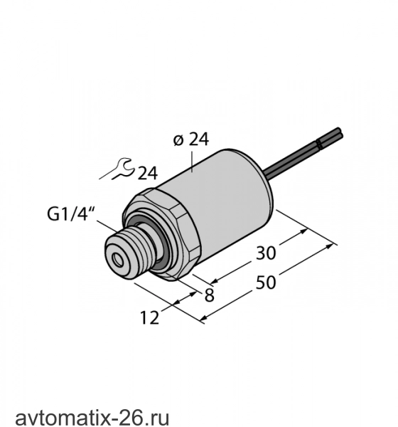 Датчик давления TURCK PT600R-2004-I2-WM0.5/X