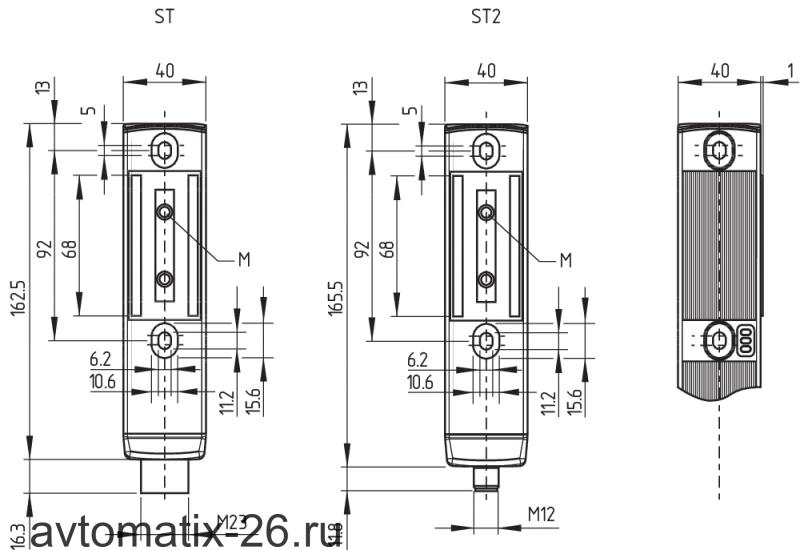 Дверной выключатель безопасности Schmersal MZM100B-ST2-SD2PRE-A