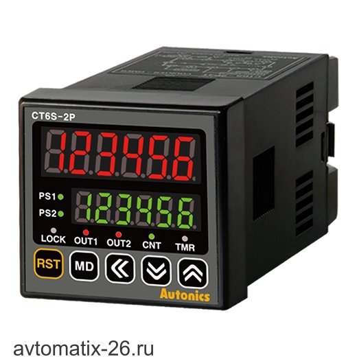 Счетчик-таймер Autonics CT6S-2P2
