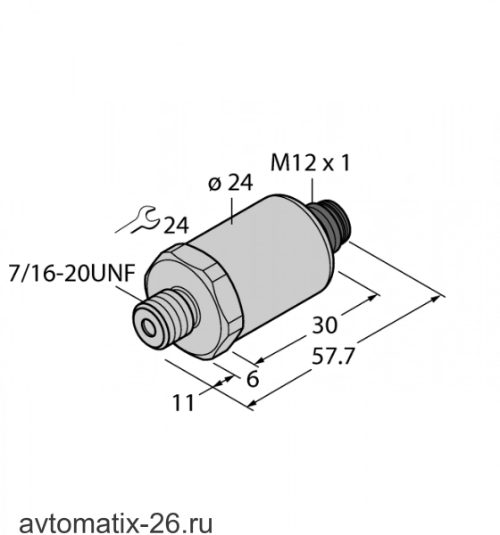 Датчик давления TURCK PT2000PSIG-2005-I2-H1141