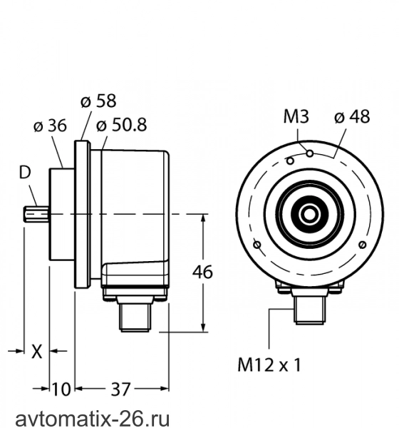 Энкодер TURCK RI-10S10C-2B360-H1181
