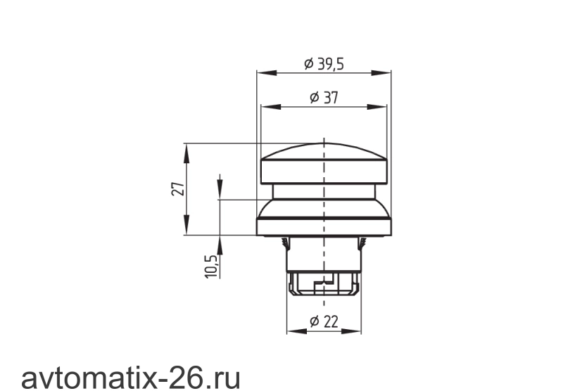 Кнопочный выключатель Schmersal EX-RDP40GN