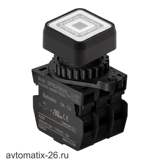 Кнопочный выключатель Autonics S2PRS-P3W2ALM