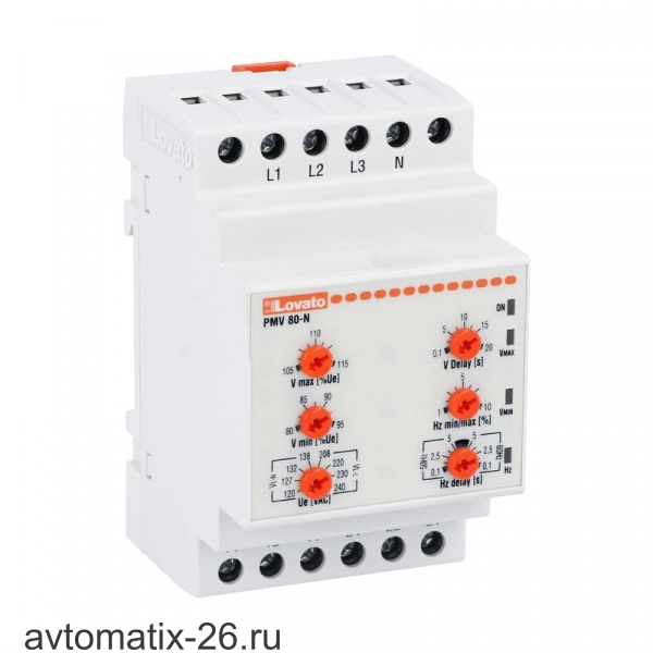 Реле контроля напряжения Lovato Electric PMV80NA440