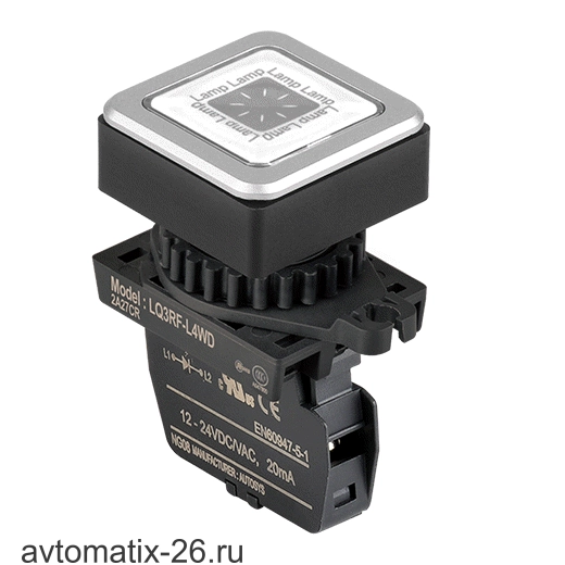 Сигнальная кнопка Autonics LQ3RF-L4WLM