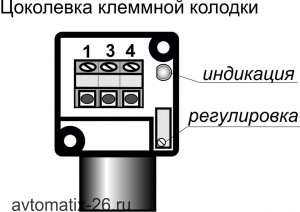 Емкостной датчик СКБ Индукция E03-NO-PNP-K(Л63)