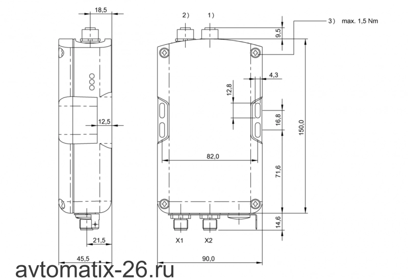 Блок обработки RFID Balluff BIS L-6000-007-050-00-ST15