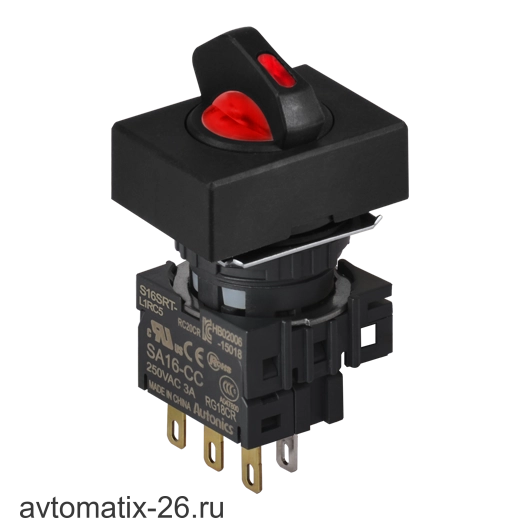 Селекторный переключатель Autonics S16SRT-L1RC12