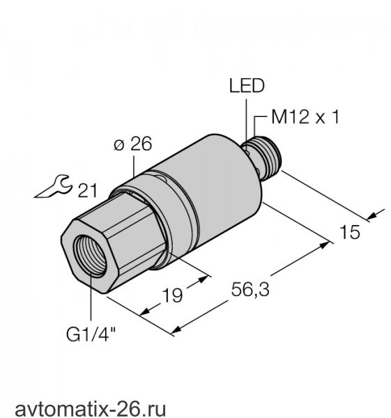 Датчик давления TURCK PC001V-201-2UPN8X-H1141