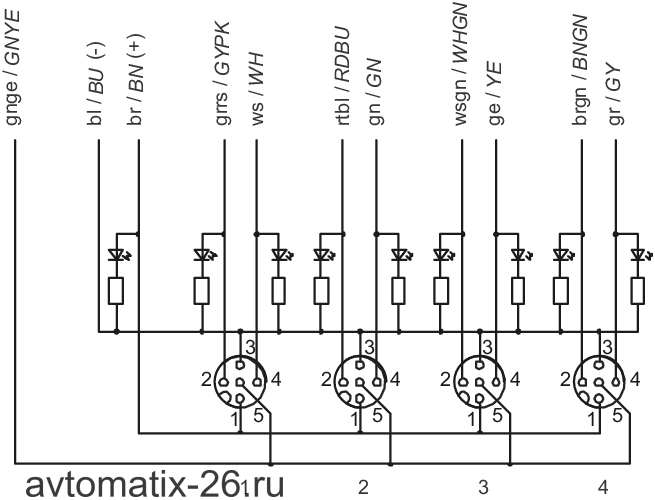 Распределительная коробка для датчиков Wenglor ZAA02R501