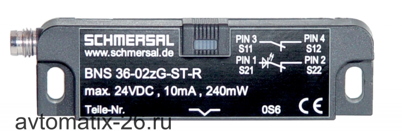 Магнитный датчик безопасности Schmersal BNS36-11Z-ST-R
