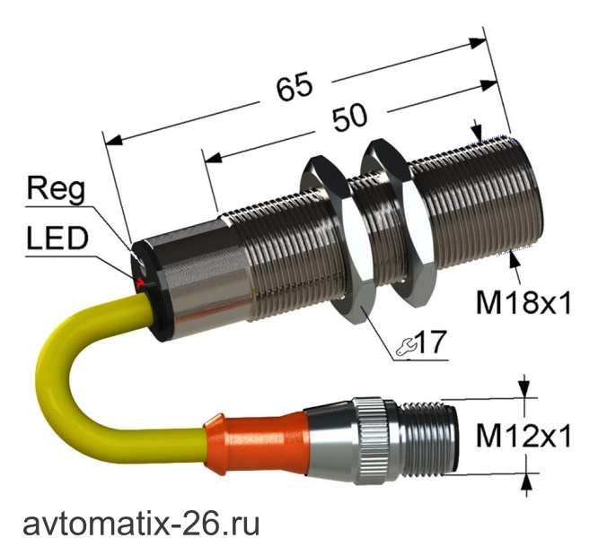 Оптический датчик Мега-К VB3C-18M65-TR400B131-KC18